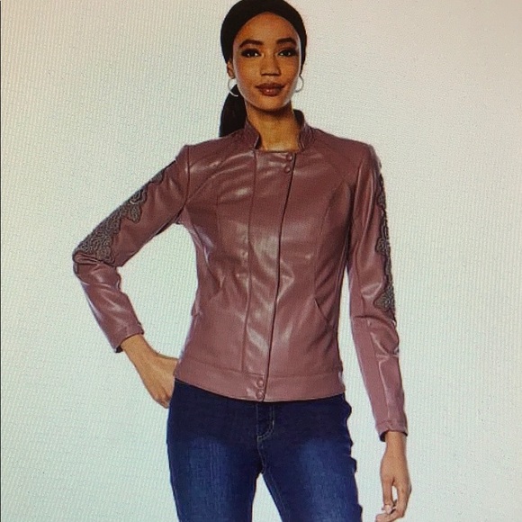 G by Giuliana Faux Leather Moto Jacket - Picture 15 of 15